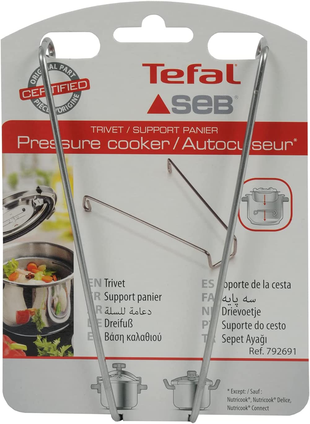 Tefal - SEB Support panier vapeur